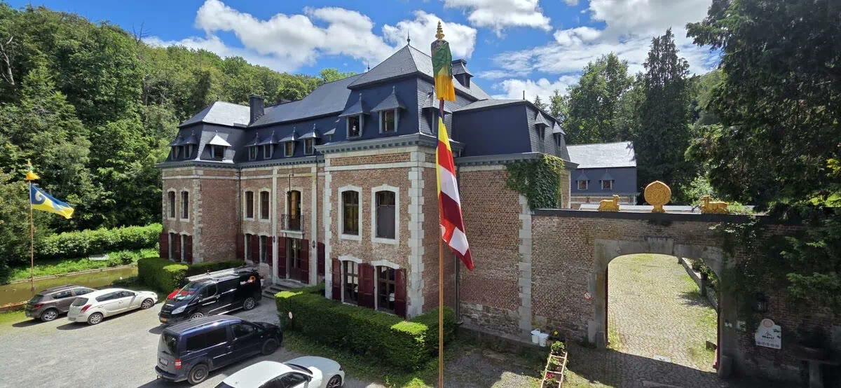 Chateau in Huy Belgie coating project 02 | Dakreinigingsdiensten